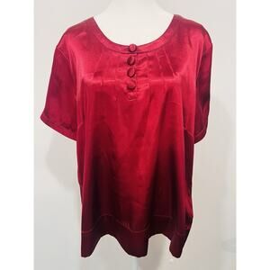 Jaclyn Smith Polyester Shirt Size XL